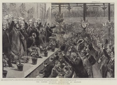 Ulsterin unionistikonventti Belfastissa tekijältä William Heysham Overend
