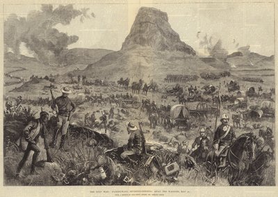 Zulu-sota, Isandhlwana vieraili uudelleen ja haki vankkurit pois, 21. toukokuuta tekijältä William Heysham Overend