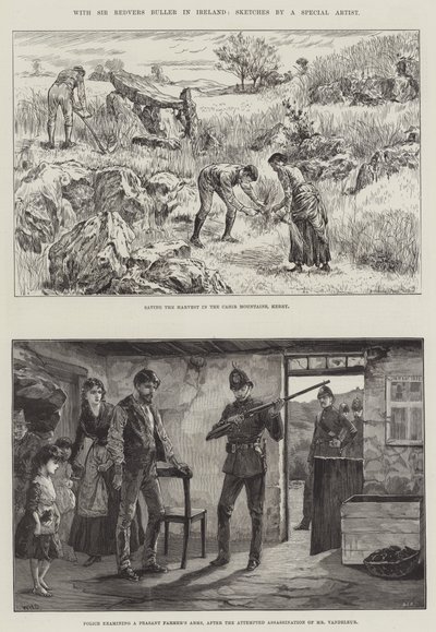 Sir Redvers Bullerin kanssa Irlannissa tekijältä William Heysham Overend