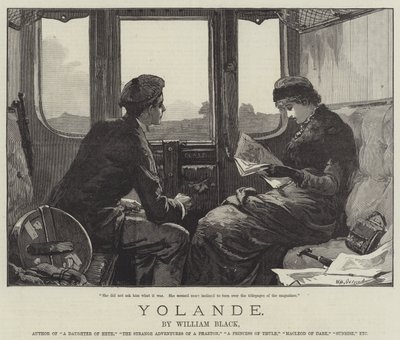 Yolande, kirjoittanut William Black tekijältä William Heysham Overend