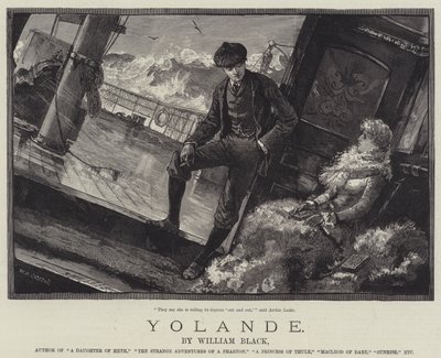 Yolande, kirjoittanut William Black tekijältä William Heysham Overend