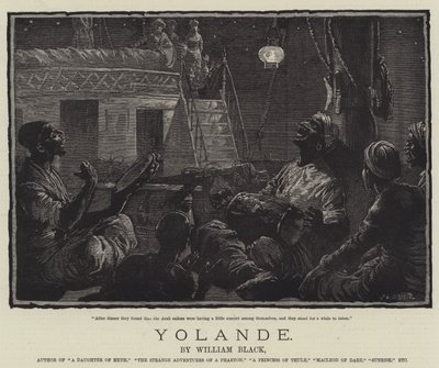 Yolande, kirjoittanut William Black tekijältä William Heysham Overend