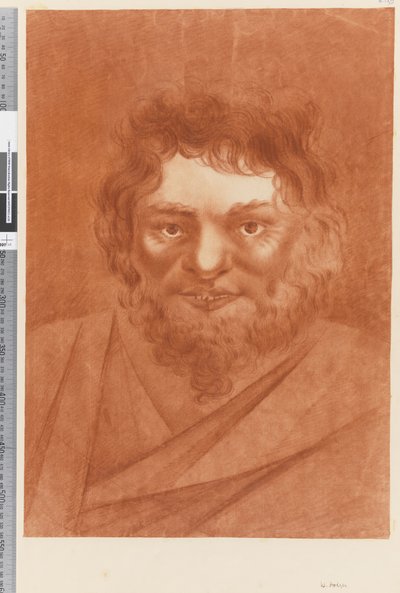 Sivu 19a Alkuperäisen muotokuva, 1768-75 (punainen liitu) tekijältä William Hodges