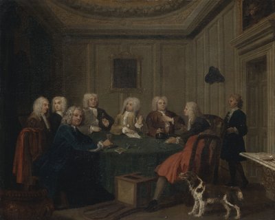 Herrasmiesten klubi tekijältä William Hogarth