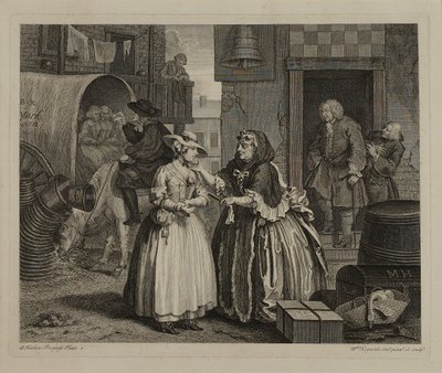 Porton tie: Kuvalaatta 1 tekijältä William Hogarth