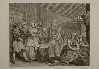 Porton tie: laatta 4 tekijältä William Hogarth