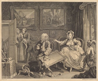 Porton tie: kuvalaatta 2 tekijältä William Hogarth