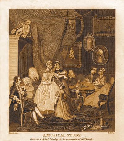 William Hogarthin musiikillinen tutkimus tekijältä William Hogarth