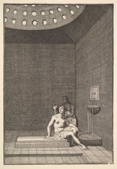 Turkkilainen kylpylä Aubry de La Mottrayes matkustaa ympäri Eurooppaa, Aasiaa ja osaan..., 1723-24. tekijältä William Hogarth