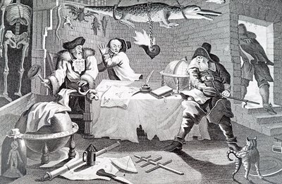 Okkulttinen kohtaus tekijältä William Hogarth