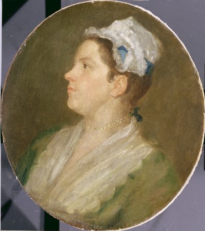 Anne Hogarth (1701-71), n. 1740 (esikonservointi) (katso 174878) tekijältä William Hogarth