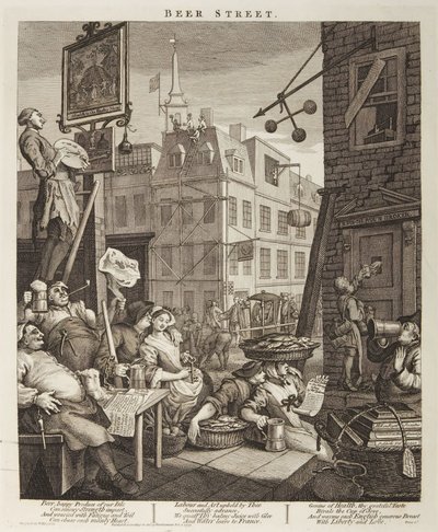 Olutkatu tekijältä William Hogarth