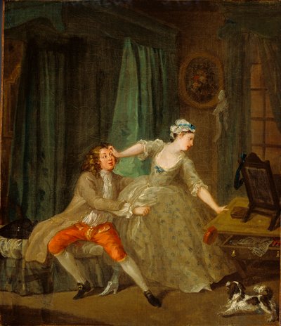 Ennen, noin 1730-31 tekijältä William Hogarth