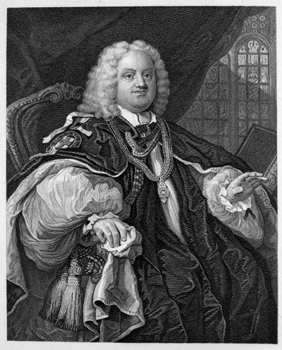 Piispa Hoadly tekijältä William Hogarth