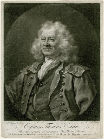 Kapteeni Thomas Coram tekijältä William Hogarth
