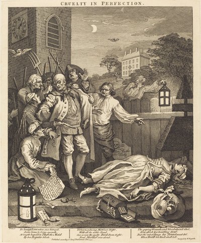 Julmuus täydellisyydessä tekijältä William Hogarth