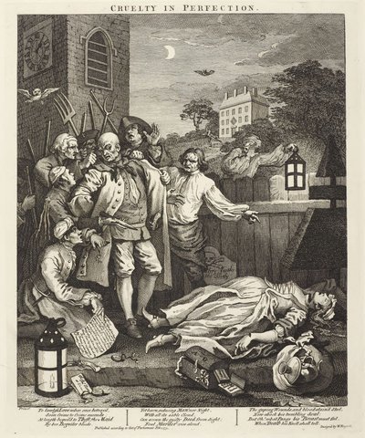 Julmuus täydellisyydessään tekijältä William Hogarth