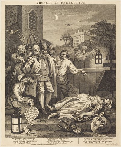 Julmuus täydellisyydessään tekijältä William Hogarth