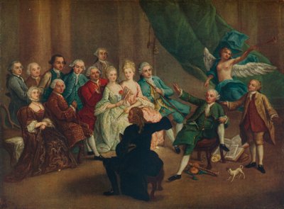David Garrick Green Roomissa, 1700-luku tekijältä William Hogarth