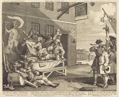 Englanti tekijältä William Hogarth