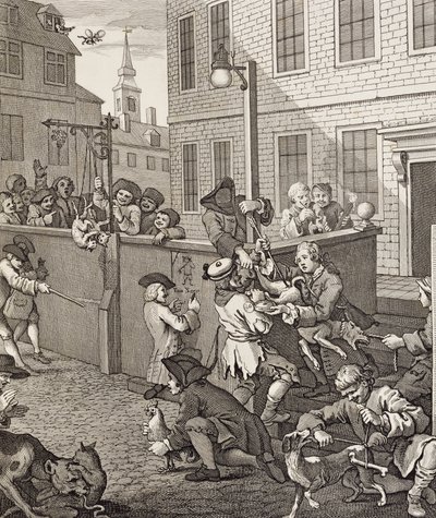 Julmuuden ensimmäinen vaihe tekijältä William Hogarth