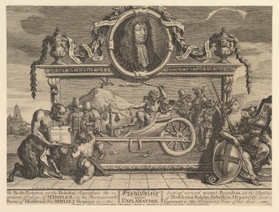 Etukappale ja sen selitys: Kaksitoista suurta kuvitusta Samuel Butlerille..., helmikuu 1725-26. tekijältä William Hogarth