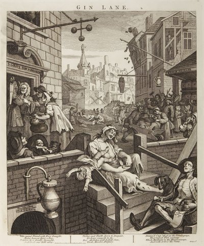 Ginikuja tekijältä William Hogarth