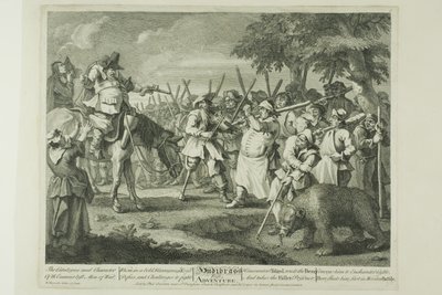 Hudibrasin ensimmäinen seikkailu, levy kolme Hudibrasista tekijältä William Hogarth