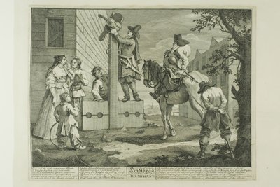Hudibras Triumphant, levy neljä Hudibrasista tekijältä William Hogarth