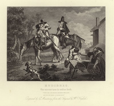 Samuel Butlerin Hudibras tekijältä William Hogarth