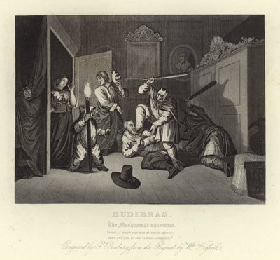 Samuel Butlerin Hudibras tekijältä William Hogarth