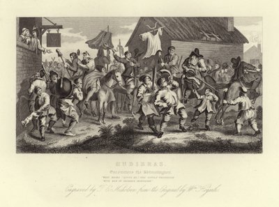 Samuel Butlerin Hudibras tekijältä William Hogarth
