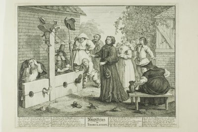 Hudibras in Tribulation, levy kuusi Hudibrasista tekijältä William Hogarth