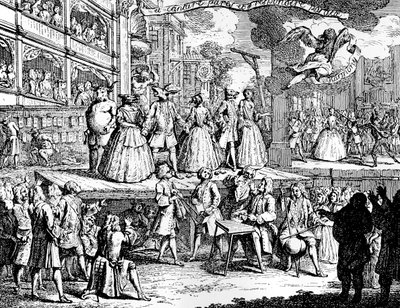 Jos musiikki viehättää sydämet, 1730. tekijältä William Hogarth