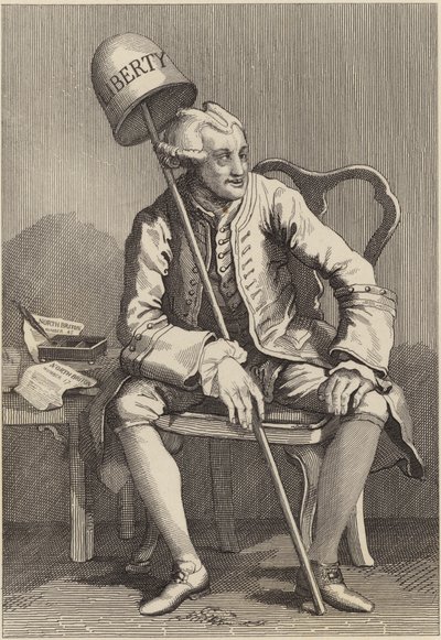John Wilkes tekijältä William Hogarth