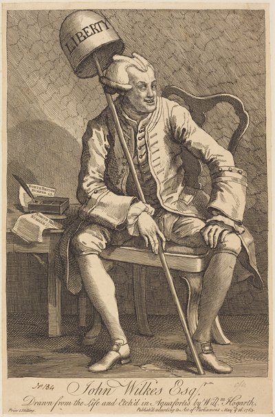 John Wilkes, Esq. tekijältä William Hogarth