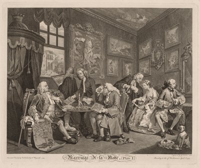 Muodikkaat häät tekijältä William Hogarth