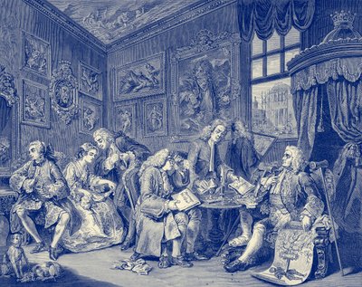 Marriage a la Mode, William Hogarth tekijältä William Hogarth