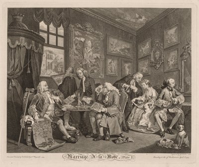 Muodikkaat häät tekijältä William Hogarth