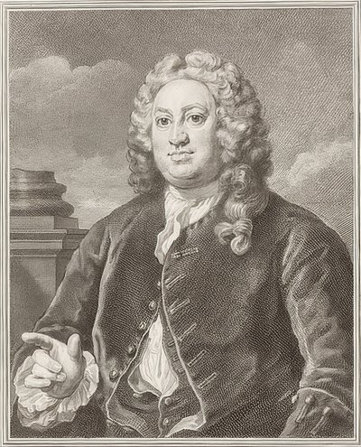 Martin Folkes. 1742 tekijältä William Hogarth