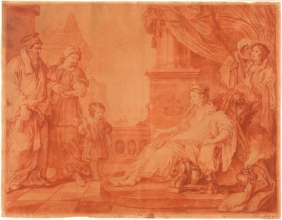 Mooses toi faraon tyttärelle tekijältä William Hogarth