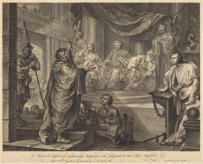 Paavali Felixin edessä tekijältä William Hogarth