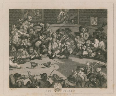 Pit-lippu tekijältä William Hogarth