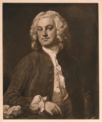 Miehen muotokuva, 1741 tekijältä William Hogarth
