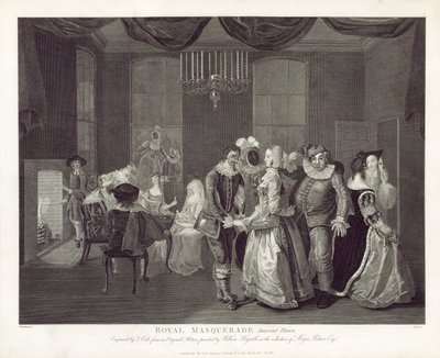 Royal Masquerade, Somerset House tekijältä William Hogarth