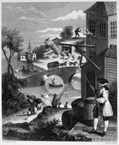 Satiiri väärästä näkökulmasta tekijältä William Hogarth