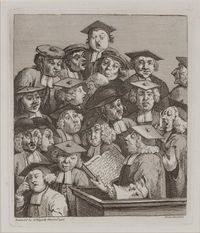 Tutkijat luennossa, 3. maaliskuuta tekijältä William Hogarth