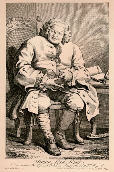 Simon, Lordi Lovat, 1746 tekijältä William Hogarth