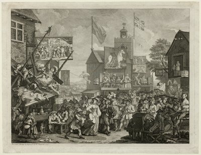 Southwarkin messut tekijältä William Hogarth