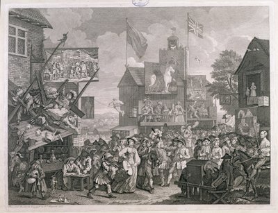 Southwarkin messut tekijältä William Hogarth